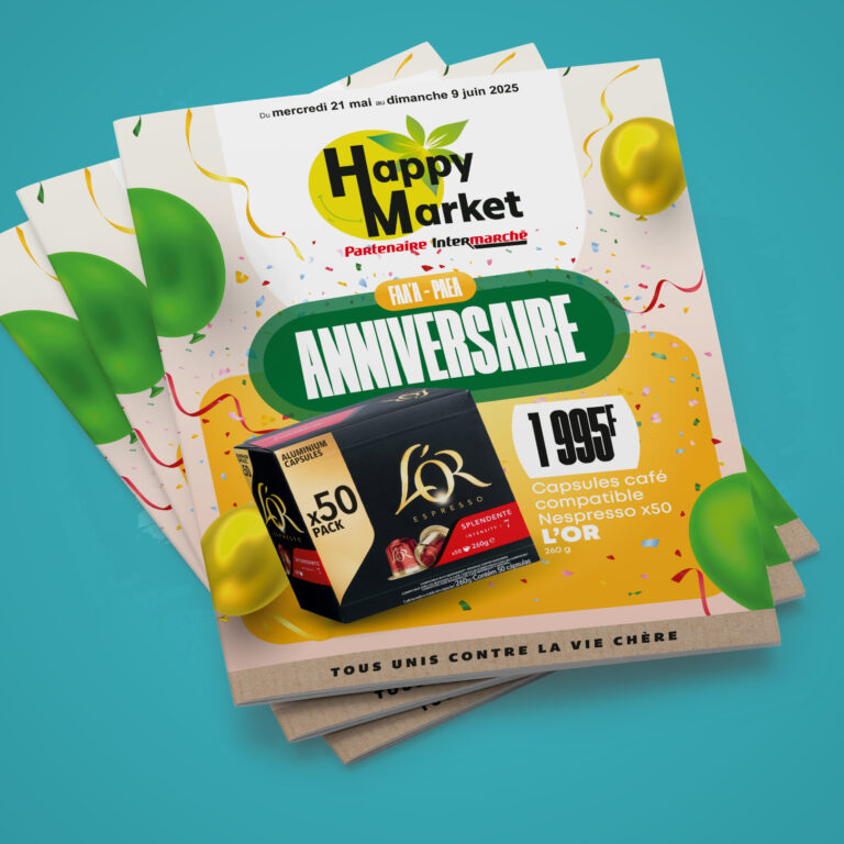 Lire la suite à propos de l’article Anniversaire Happy Market